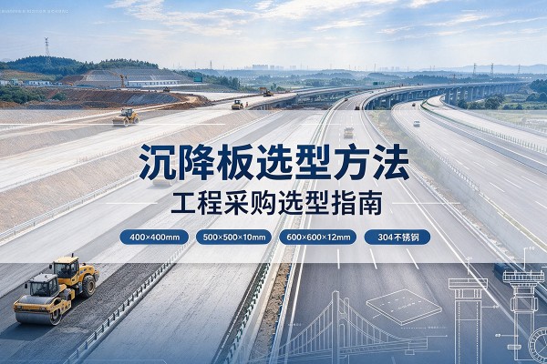 沈阳沉降板选择方法